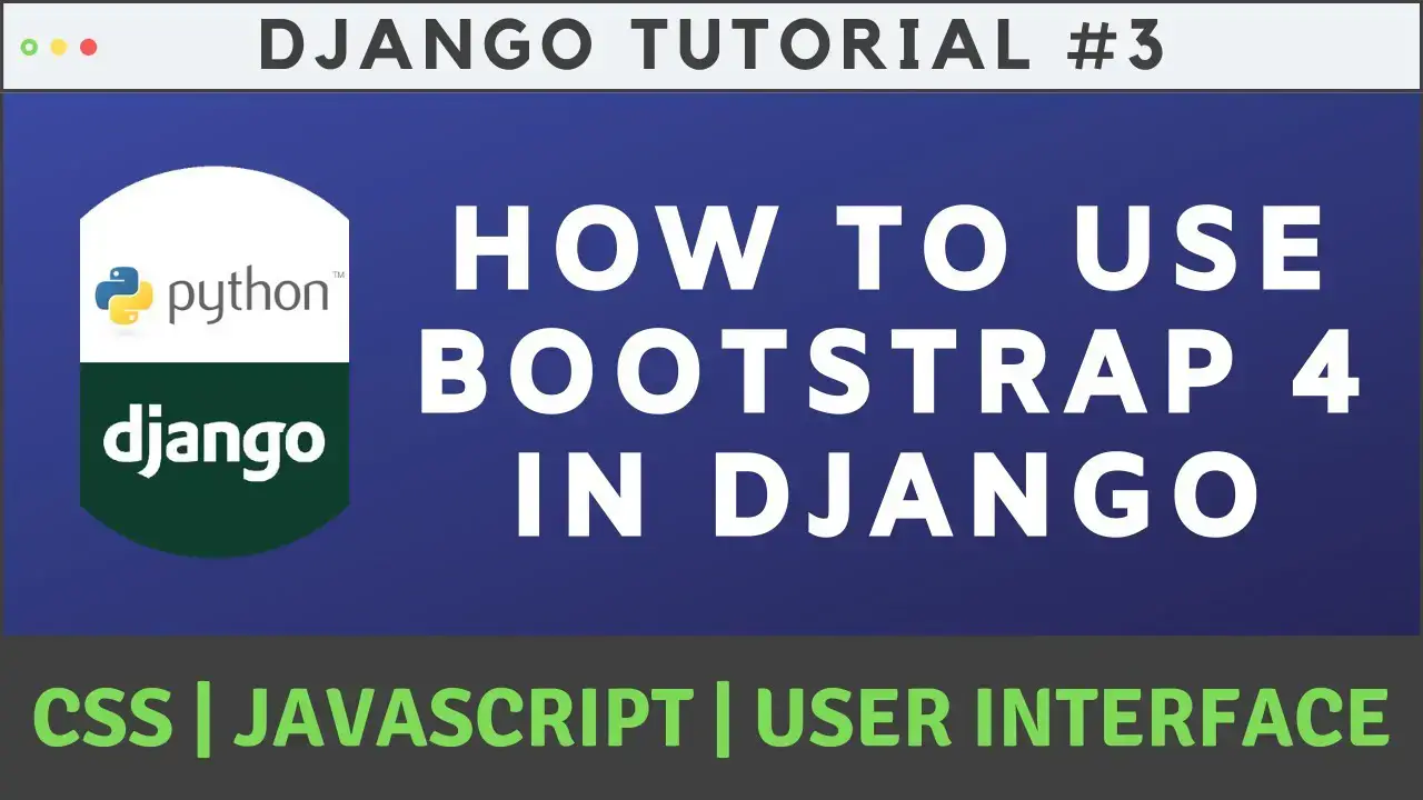 How to use Bootstrap Forms in Django - Crispy Forms