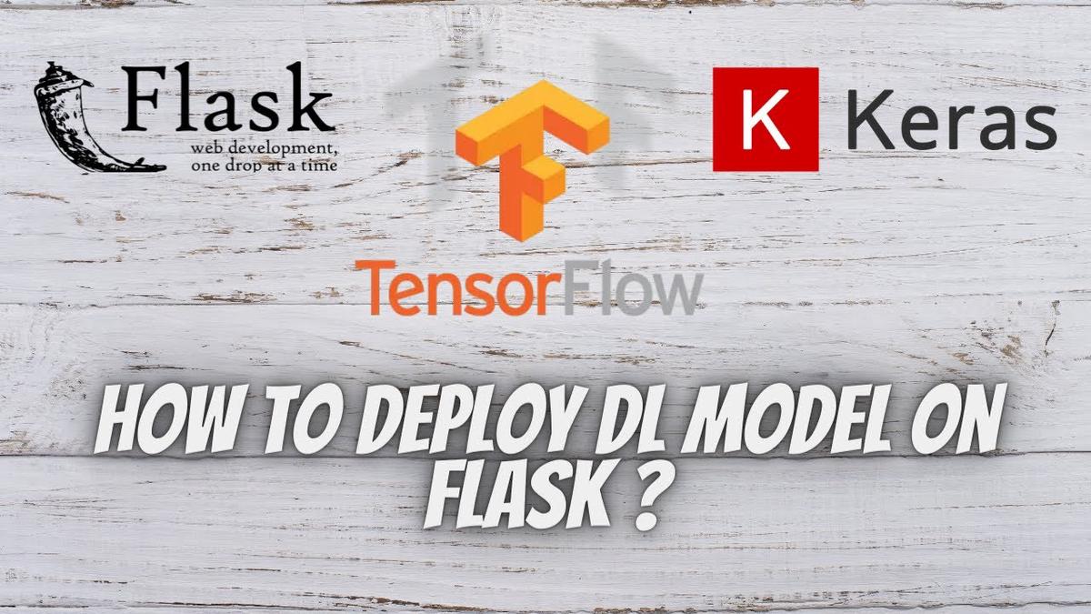 'Video thumbnail for How to deploy Deep Learning model on Flask'