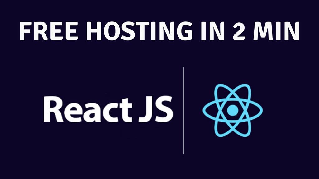 'Video thumbnail for How to Host React JS App for Free in just 2 minutes | Zeet - Free Hosting'