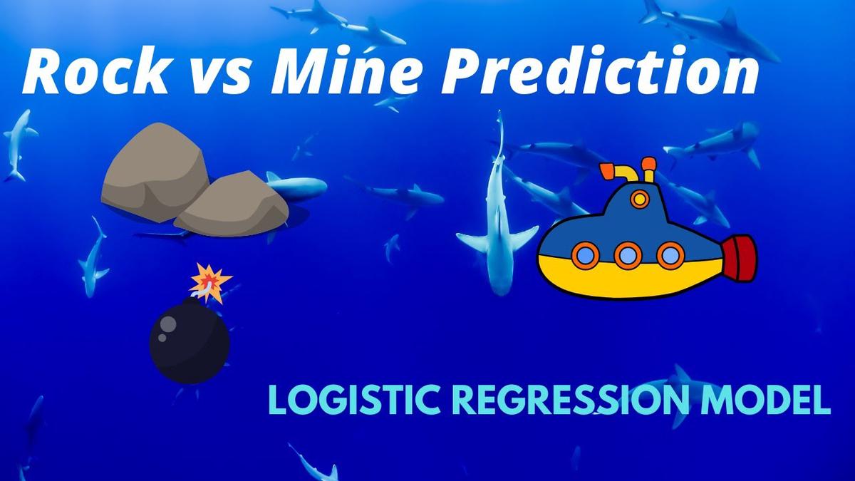 'Video thumbnail for Rock vs Mine Prediction Model using python'