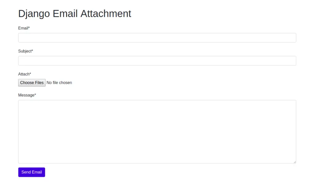 How to Send Email With Multiple Attachments in Django