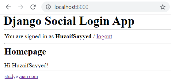 How to add social login in Django Application